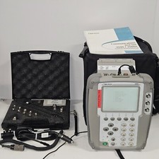 Aeroflex 3500A Radio Test Set Kit w/ Mic, Breakout Box, Cables, Manual - Tested