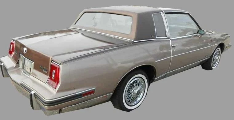 Cutlass Supreme Body Side Molding Trim w/Black Rubber Insert 77-88 Foto 4 de 4