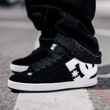 DC Shoes GRAFFIK Scarpa sportiva skate white black novità 2024