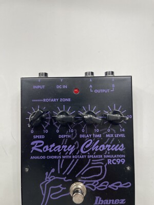 Ibanez RC99 Rotary Analog Chorus Vintage Guitar Effect Pedal MIJ
