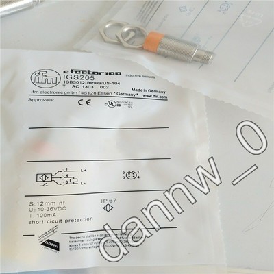 1PC  New in box IFM IGS205 Proximity Switch #F10