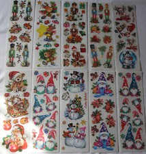 1 Stickerbogen Premium-Transfers Weihnachten,...