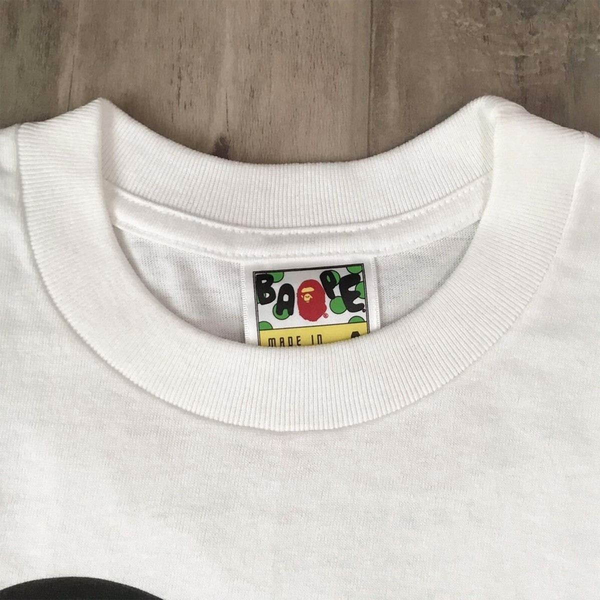 A Bathing Ape BABY MILO Nintendo SUPER MARIO Vintage T-shirt White 