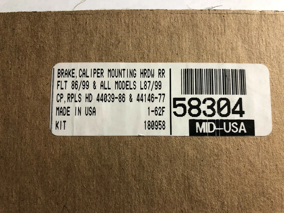 pinza freno trasero herrajes montaje flt 86-99, todos los modelos 87/99 44039-86 Foto 3 de 3