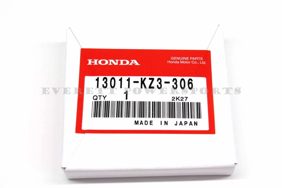 Juego de anillos de pistón de diámetro estándar Honda 1990-2004 CR 250 R 250R OEM #D02 Foto 3 de 3