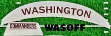 Washington Commanders 3D Front & Back SpeedFlex Bumpers