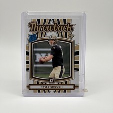 2025 Panini Donruss - Rated Rookies Throwbacks Tyler Shough #21 (RC)