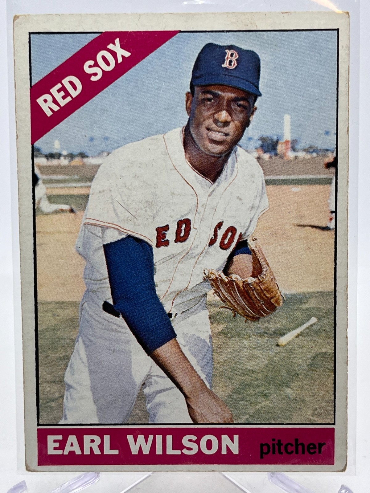 1966 Topps Baseball #575 Earl Wilson High Number Boston Red Sox VG