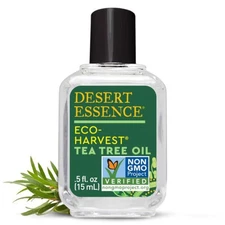 Desert Essence Eco-Harvest Tea Tree Oil - .5 Fl Oz - Therapeutic Pedicure - Help