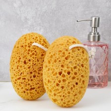 Shower Sponge, 2 Pcs Large Bath Sponges for Shower Body Scrubber Soft Loofah Exf