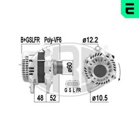 Era Lichtmaschine Generator Lima 209382A FüR CitroËN Peugeot 4008 C4 14V Hdi Awc