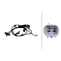Sensor Raddrehzahl 2-Polig Induktivsensor 1.320 Mm Kabel Hella FüR Toyota Hilux