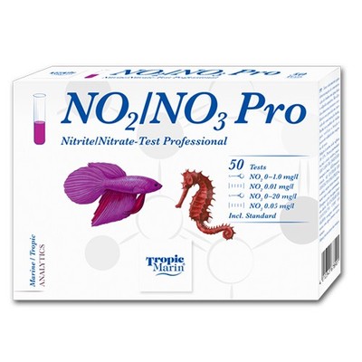 Tropic Marin  NO2 NO3 Pro Nitrit / Nitrat Aquarium Test Wassertest Tröpfchentest