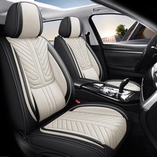 Universal 5-seat Car Seat Covers Nappa Leather Breathable Seat Cushion Protector Universal 5-seat Car Seat Covers Nappa Leather Breathable Seat Cushion Protector