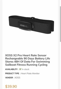 Wireless Health Fitness Bicycle Waterproof Sensor Strap Capteur de fréquence cardiaque