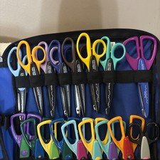 26 Pr W/Case Craft Edging Scissors Fiskars 8, Provo Craft 9, Unbranded 9,