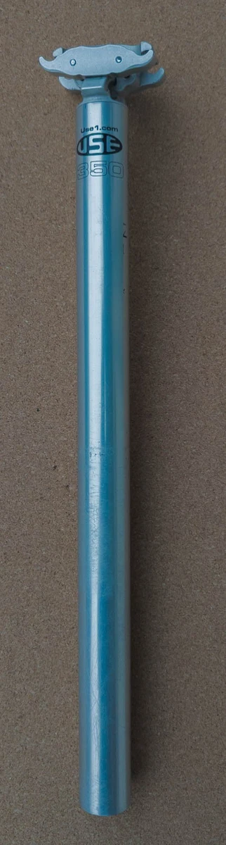 LEADTEC Suspension Seatpost 27.2mm X 330mm For MTB Road Bike - Aluminum Silver