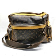 NO TARIFF Louis Vuitton LV Shoulder Bag M92967 Sac Squash Brown Monogram 4523061