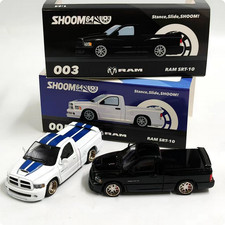 SHOOM 1:64 Dodge RAM SRT-10 pickup truck alloy car model collection ornaments