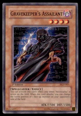 Yu Gi Oh! GRAVEKEEPERS ASSAILANT PGD 067 Pharaonic Guardian 1st Edition Regular