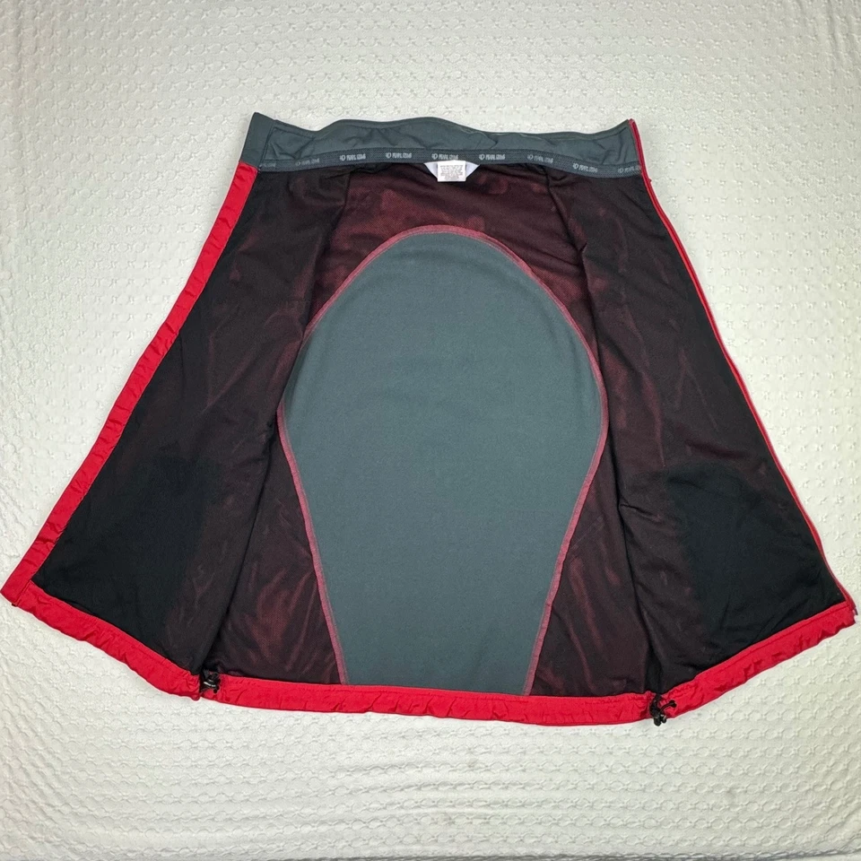 Pearl Izumi Red Cycling Vest Men's Large Lightweight Front Zip Pockets High Neck - Image 3 of 4