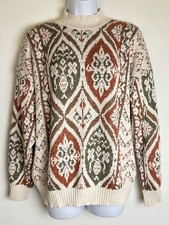 CHARLENE CHARLES SWEATER Made in USA WOMEN size XL