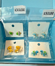 Beautiful Girls  Earrings   4-Pair Gift Set    Random .