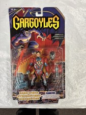 1996 Kenner Gargoyles Hard Wired Xanatos w/ Blast Damage Chestplate New Sealed