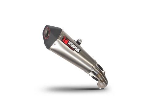 Scorpion Exhaust Serket Taper Slip-on Titanium KTM Duke 125 2017-2020