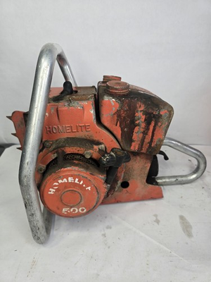 #ad Vintage Homelite 500 Chainsaw $168.00