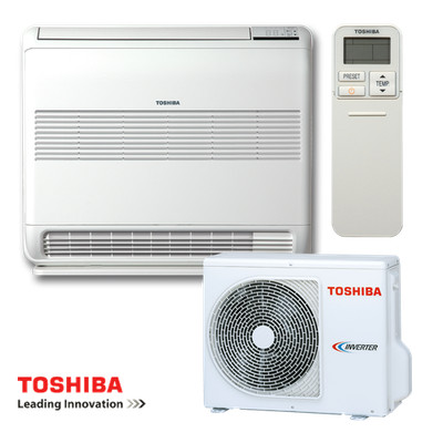 Toshiba Bi-flow RAS-B10J2FVG-E1 + R Split Klimaanlage 10000 BTU 2,5 kW R-32 Set