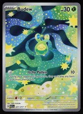 Budew 221/217 Ascended Heroes Holo Illustration Rare NM/M Pokemon
