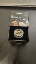 2025-26 Pittsburgh Penguins 2016 Stanley Cup Champions REPLICA RING 1/31/26 SGA