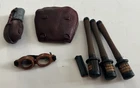 Hasbro GI Joe Action Figure Accessory Lot #3 Foreign WW2 German Tank Sgt Odd Lot