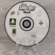 NBA Shootout 2001 (Sony PlayStation 1, PS1, 2000) Disc Only, Tested & Works