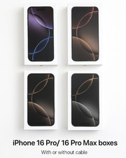Retail Box for iPhone 16 PRO 16 / PRO MAX Bra...