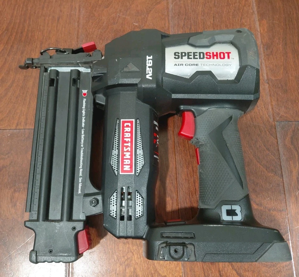 "Rara clavadora Craftsman C3 19,2 voltios velocidad disparo Brad solo 315, FS2000 5/8""-2""" Foto 3 de 4