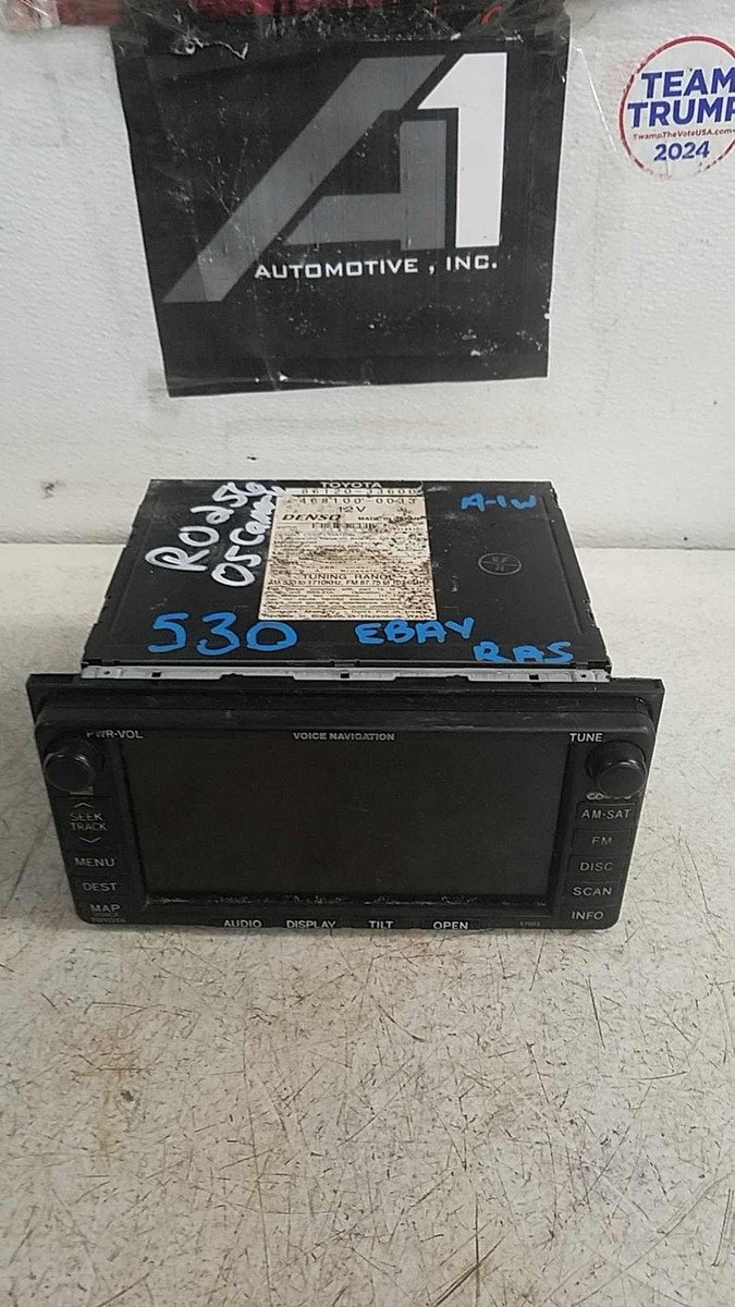 2004 2005 2006 Toyota Camry Navigation GPS Screen JBL Radio CD Map