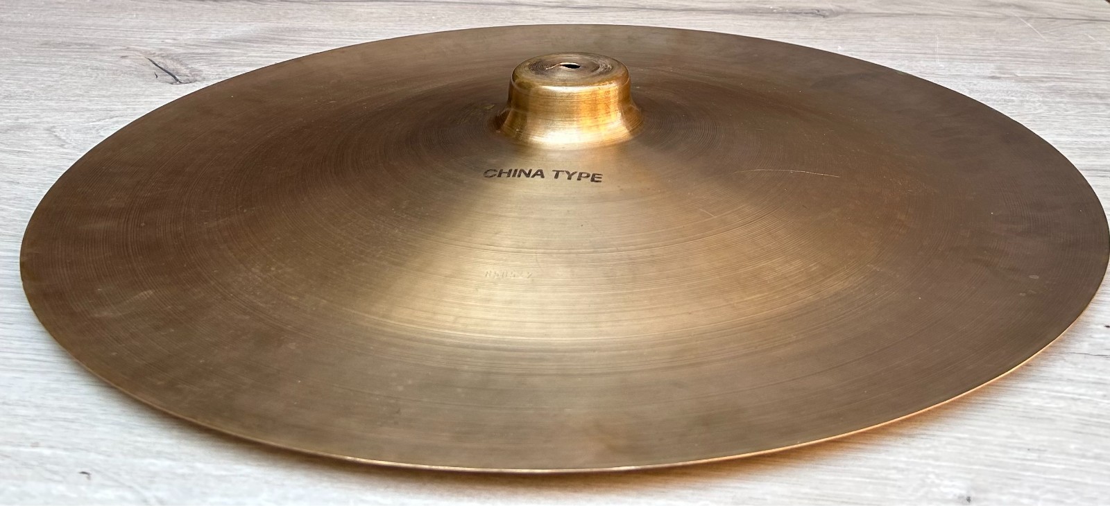 Vintage Paiste 2002 22" China Type Cymbal Black Label Made in Switzerland photo 2