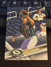 2017 Topps Matt Olson Rookie Card #476 Oakland Athletics RC Braves Star. rookie card picture