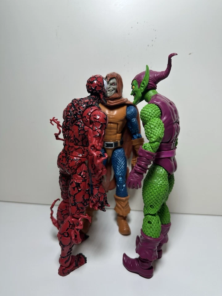Lote Leyendas Marvel Hob Goblin 2012 Carnage 2018 Duende Verde 2020 Foto 2 de 4
