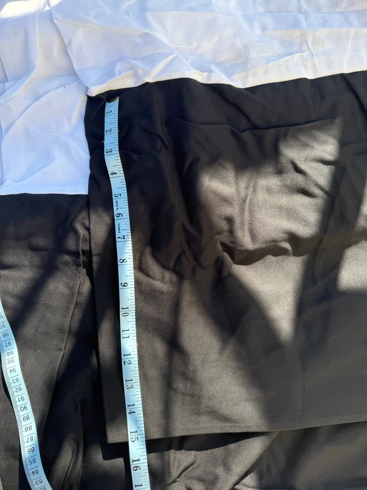 Lauren Ralph Lauren Queen Bed Skirt Dust Ruffle Black NOS VTG CLASSIC RN 60873 - Image 4 of 4