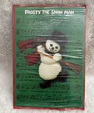 Vintage Hallmark Frosty The Snowman Musical Christmas Card