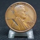 1929 S  Lincoln Wheat Cent 1c with lamination ERROR