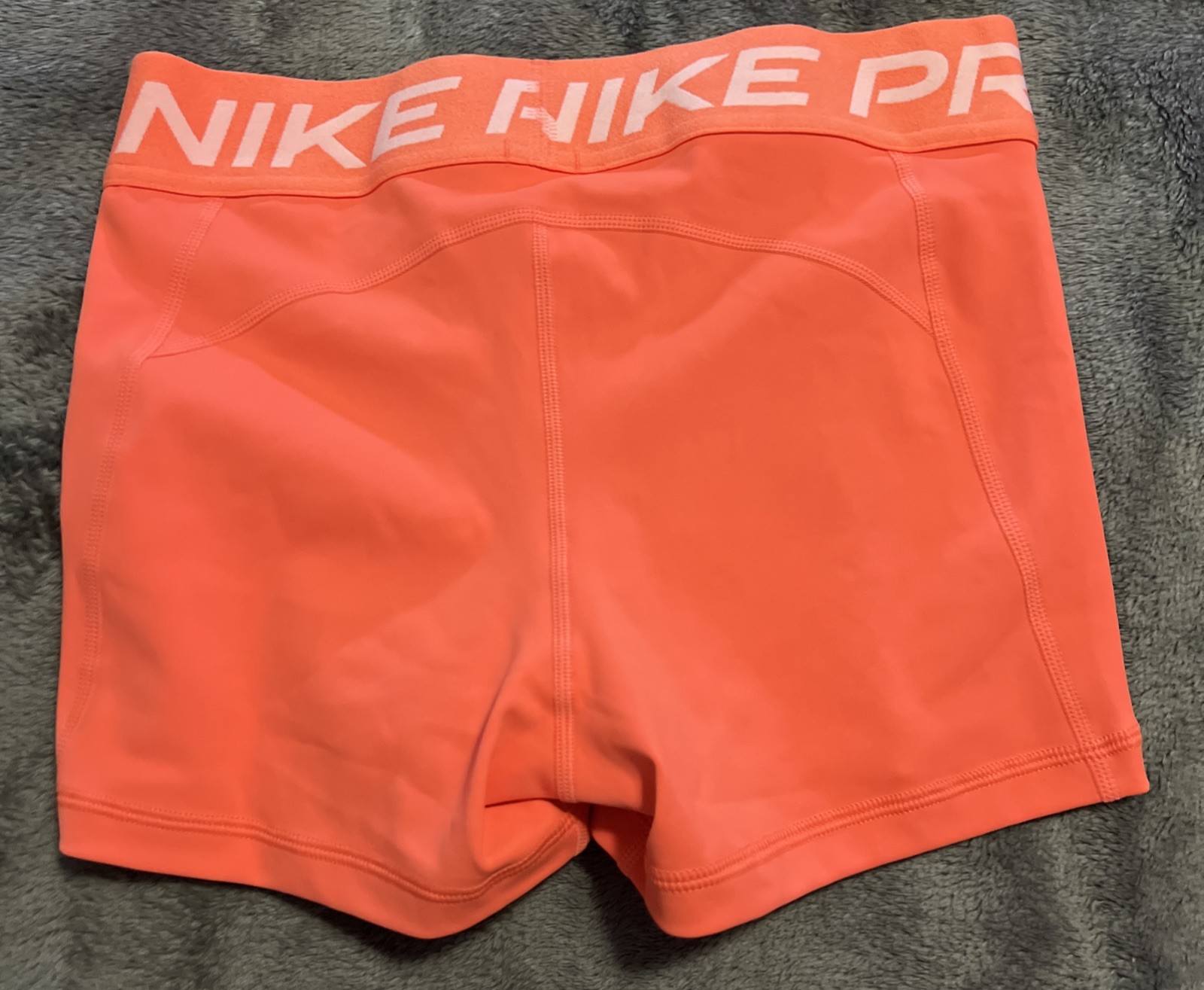 SMALL Nike Pro 365 3" Compression Women's Short Light WILD Mango CZ9857-643 thumbnail 5
