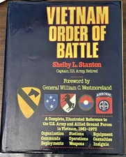 Shelby L Stanton, General William C Westmoreland / VIETNAM ORDER OF BATTLE 1986