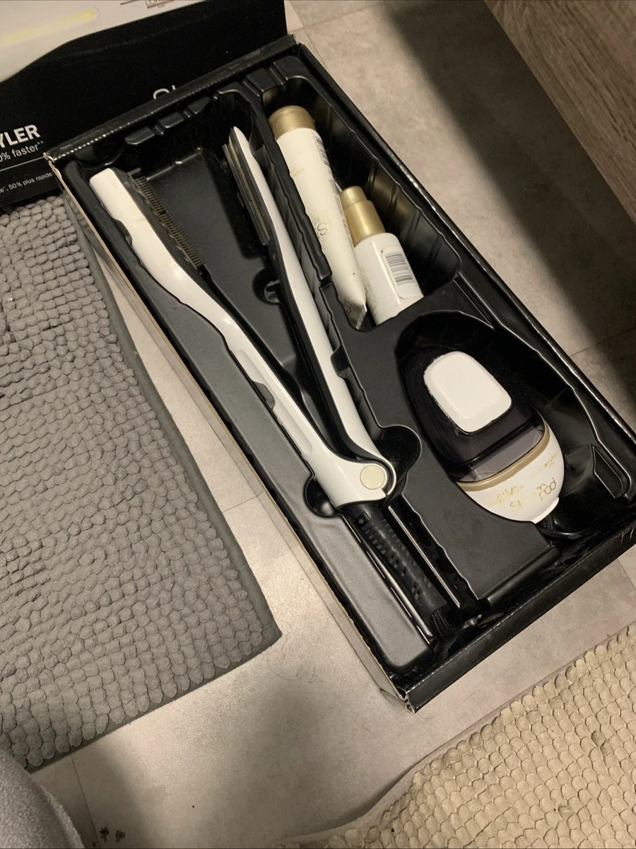 Lisseur Vapeur ID Italian Steam Brush Pro 2.0 - 80W, 230°C - Blanc - Occasion Fonctionnel