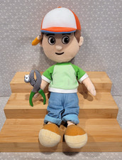 2007 Disney Store Handy Manny Plush 14"  Mattel Squeeze Pliers Figure Toy Set
