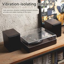 3-Speed Turntable Decorative Record Player Split Bluetooth Vinyl Record Player V