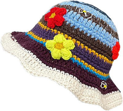 YAMEIZE Handmade Crochet Knitted Bucket Hat for Women Men